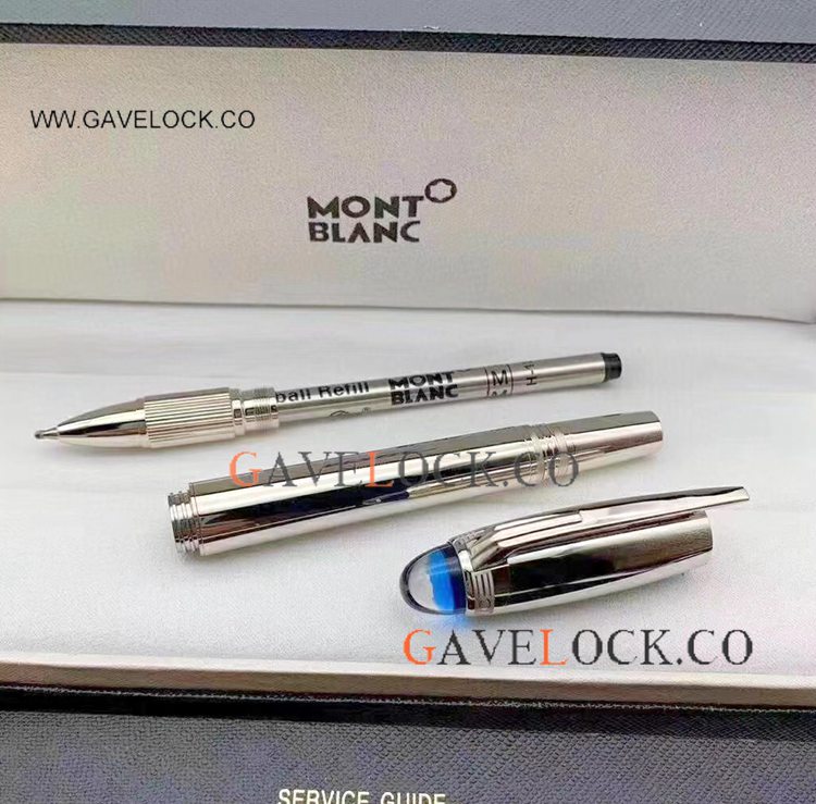 Wholesale Mont Blanc Pens Starwalker Blue Planet Rollerball